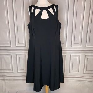 Eliza J cocktail dress. Black. 18w.